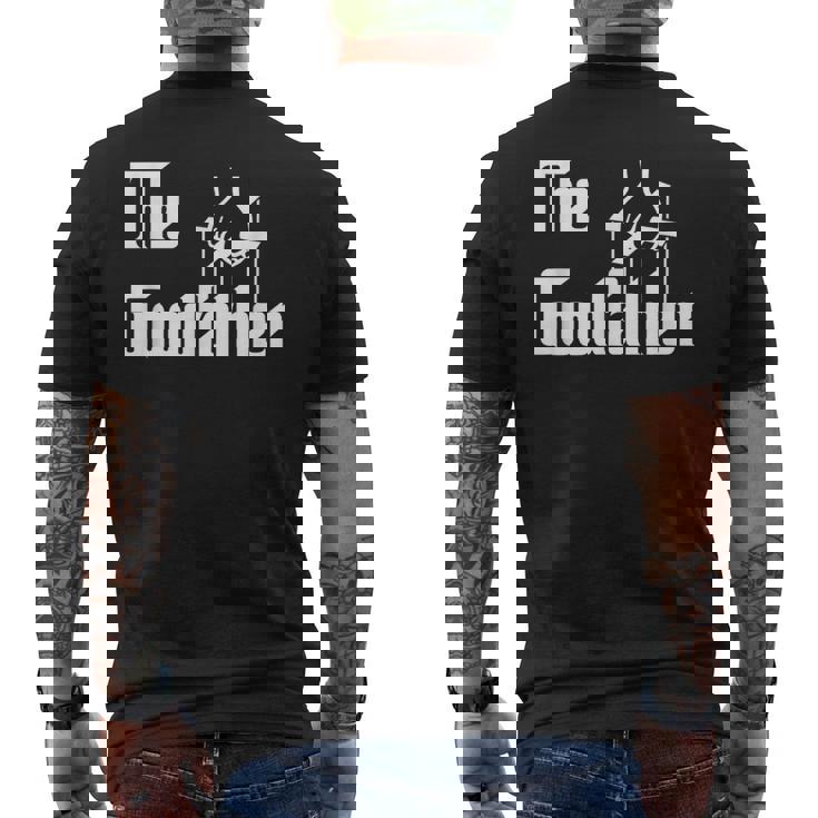 The Goodfather 父の日 ギフト グラフィック ホワイト メンズTシャツ バックプリント