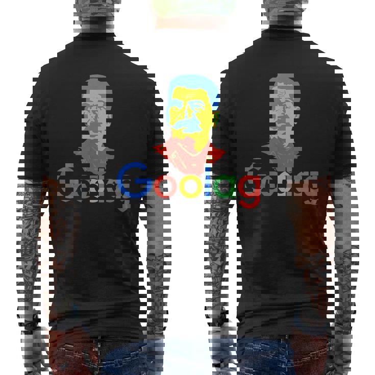 Goolag ファニーソビエト時代政治ジョーク 言論の自由スターリン メンズTシャツ バックプリント