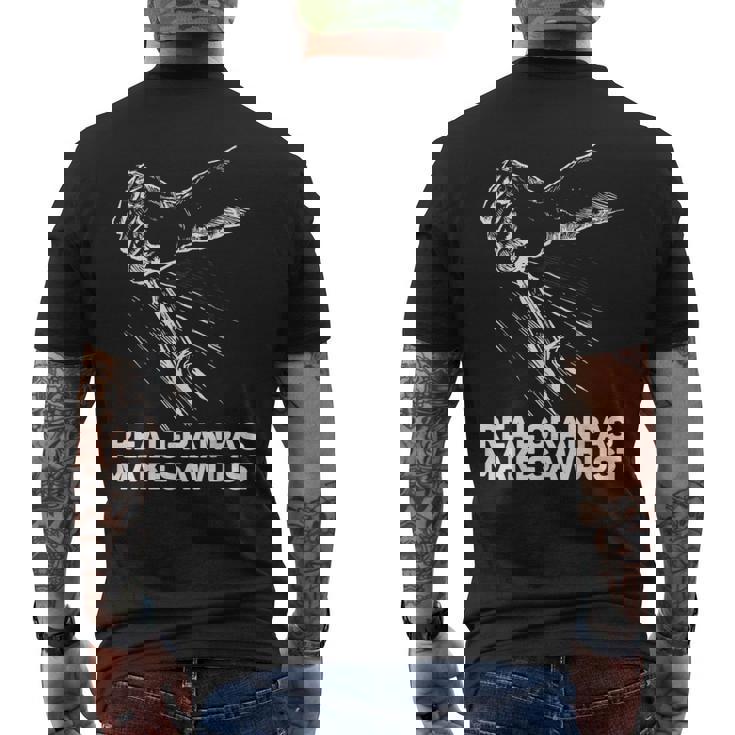 Grandpa 大工道具 メンズTシャツ バックプリント