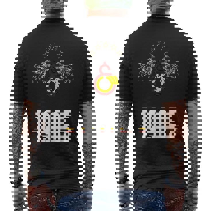 Gs 5 Yildiz 1905 -Ampiyon 2025 ブラックエディション メンズTシャツ バックプリント