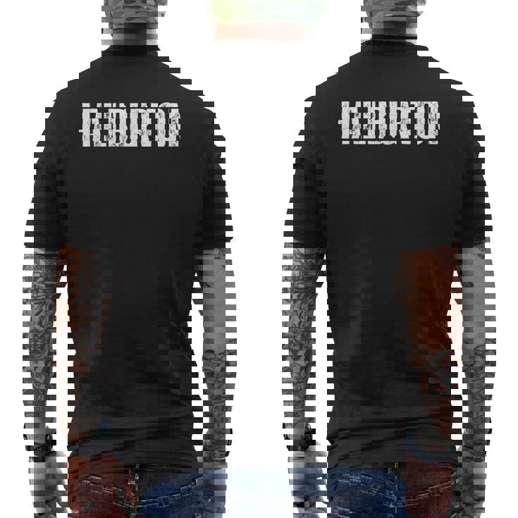 Haliburton グラフィックtシャツ メンズTシャツ バックプリント