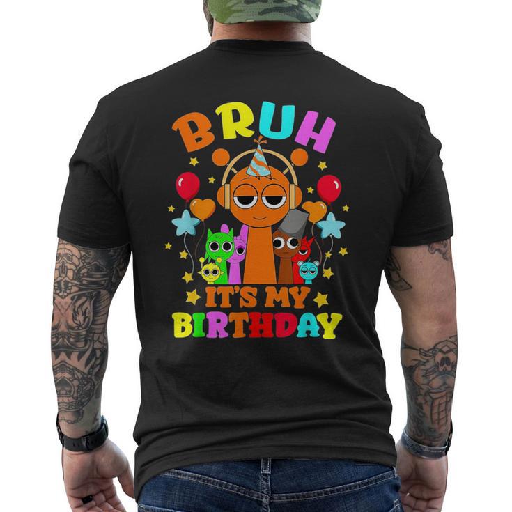 Happy Birthday Sprunky Oren Simon Pinki Raddy Owakcx Men's T-shirt Back ...