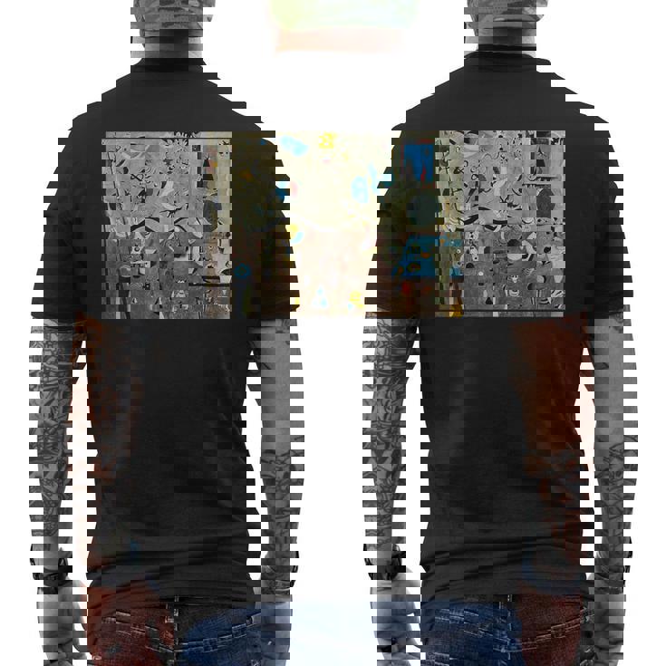 Harlequin's Carnival 有名な絵画 Miro作 メンズTシャツ バックプリント