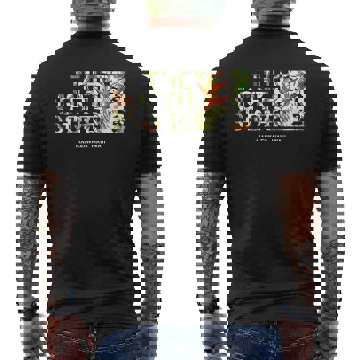 Hawaii Northhore Haleiwa バードオブパラダイス メンズTシャツ バックプリント