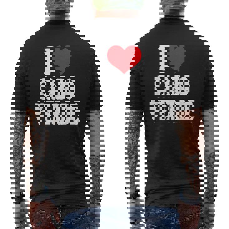 Heart Caboerde Pride T-shirt imprimé au dos