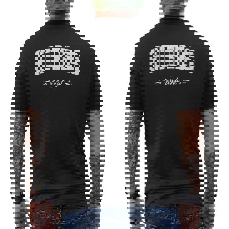 Hobbs College New Mexico メンズTシャツ バックプリント