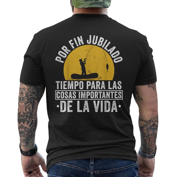 Hombre Pescar Pescador Por Fin Jubilado Pesca Camiseta Hombre Estampado Espalda