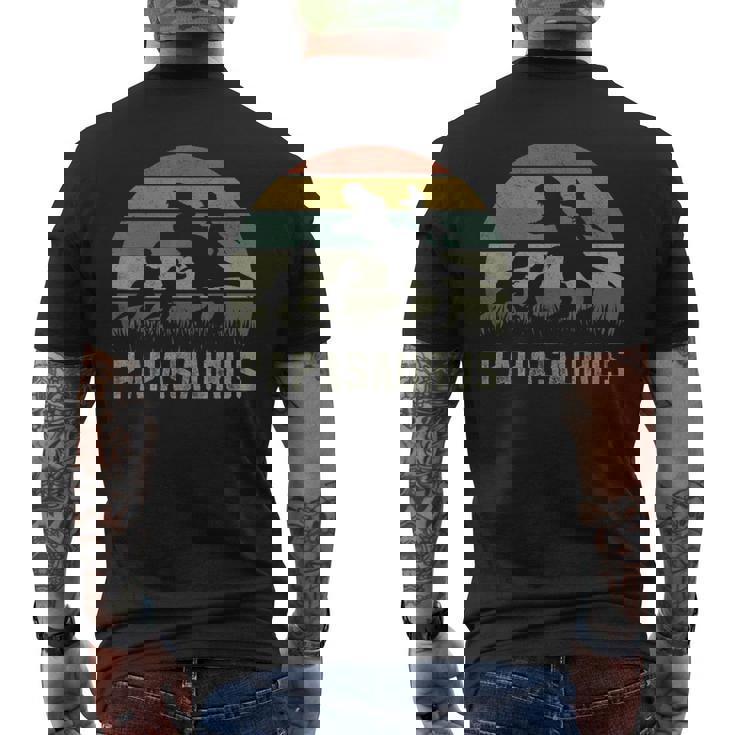 Hombre T-Rex Dino 3 Camisas Para Niños Rawr Grandpa Papasaurus Dinosaur Camiseta Hombre Estampado Espalda