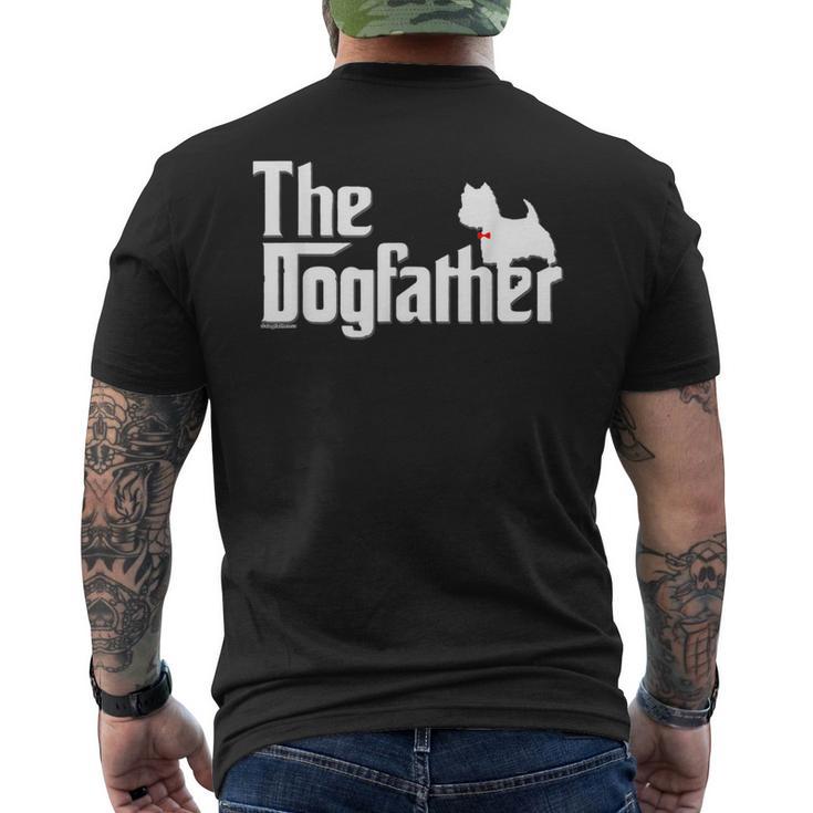 Hombre Westie Camisa Westie Dad Camiseta Hombre Estampado Espalda