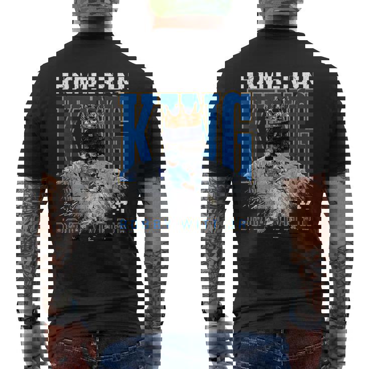 Home Run King Bobby Witt Jr Kansas City Mlbpa メンズTシャツ バックプリント