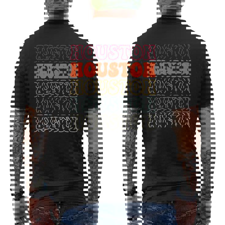 Houston ヒューストン メンズTシャツ バックプリント