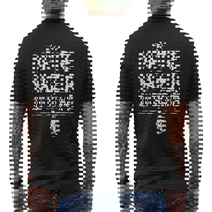 Humour Métier Cadeau Citations Pour Maître-Nageur T-shirt imprimé au dos