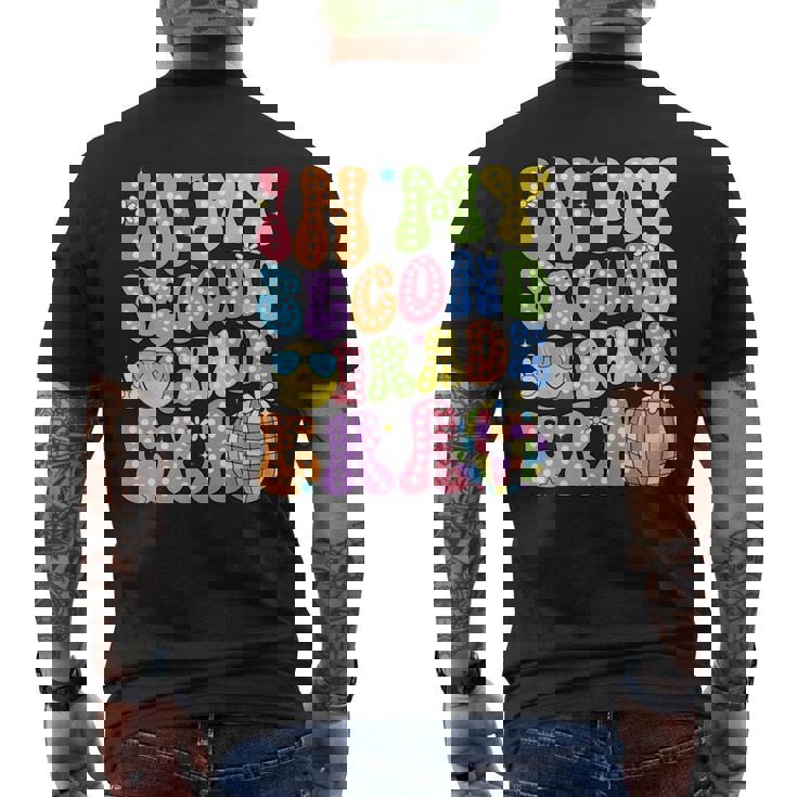 In My 2年生時代 新学期 グルーヴィーハッピー初日 メンズTシャツ バックプリント