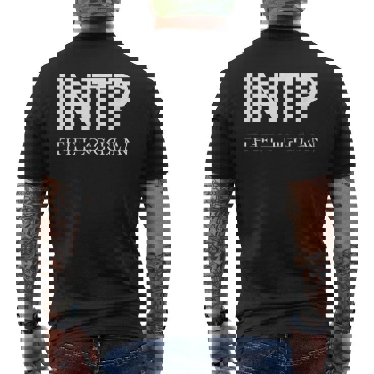 Intp ロジシャン Intp メンズTシャツ バックプリント