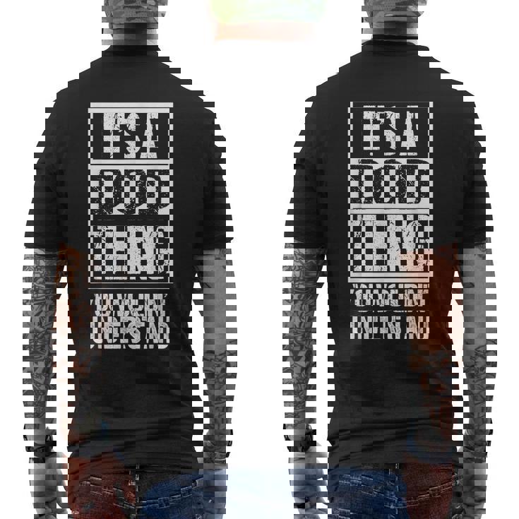 It's A Dod Thing You Wouldn't Understand First Name Nickname メンズTシャツ バックプリント