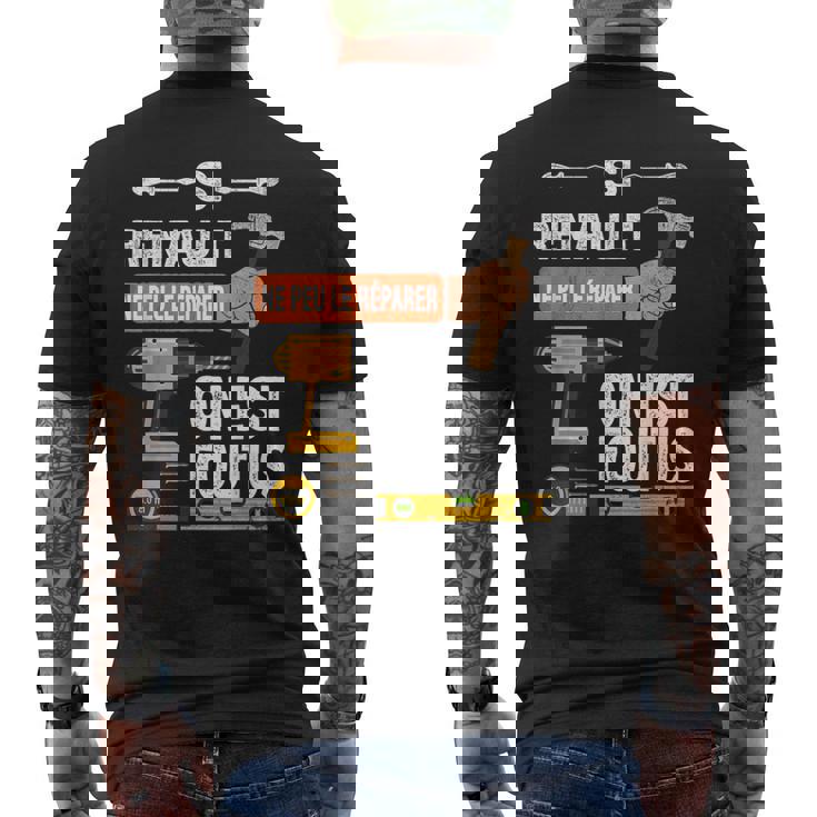 It's If Renault Can't Fix It No One Is メンズTシャツ バックプリント