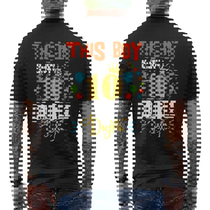 It's My 10Th Birthday シャツ ダブルディジット 10歳 男の子 メンズTシャツ バックプリント