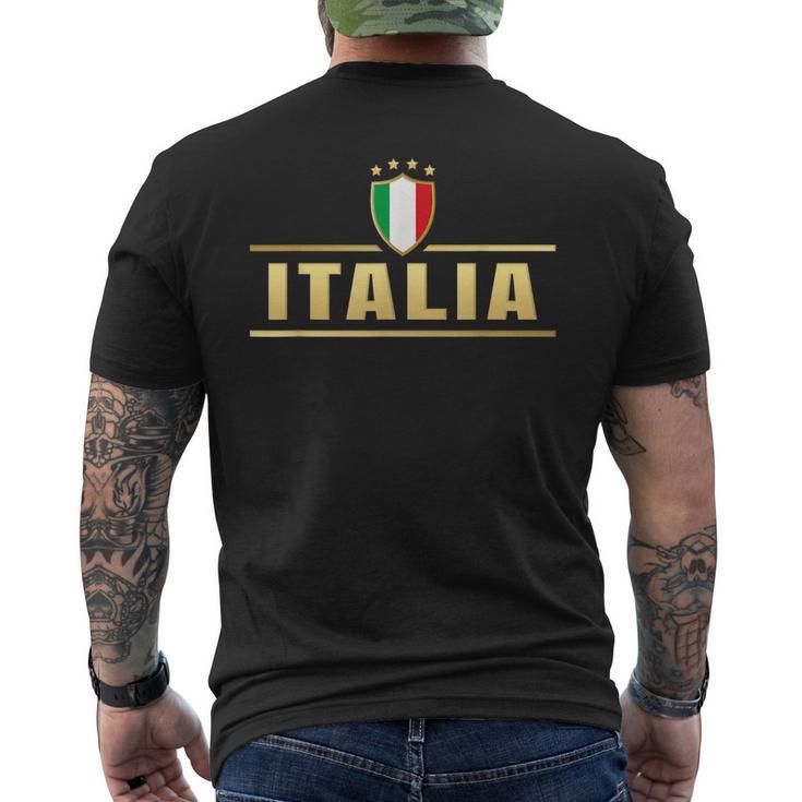 Italia Niños Niños Hombres Juventud Italia Camiseta Hombre Estampado Espalda