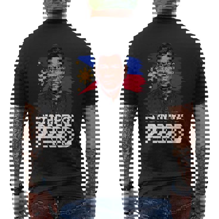 Itand For Prrd Digong Duterte フィリピン フリー Du30 メンズTシャツ バックプリント