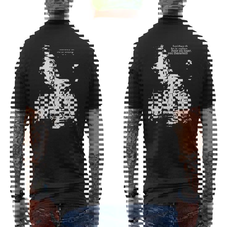 Jaco Jazz Wisdom Bassist ミュージシャン 1色 メンズTシャツ バックプリント