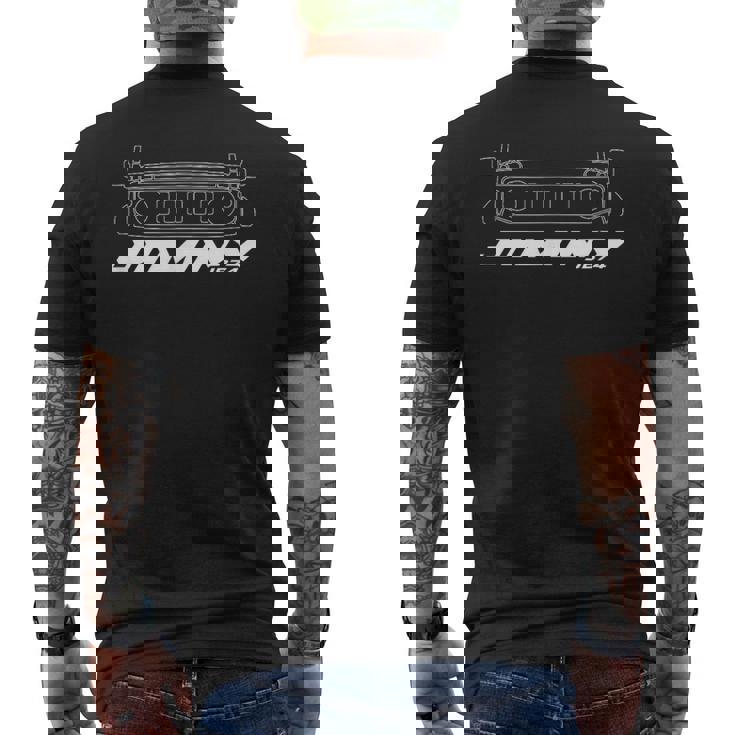 Jb74 Gj オフロードスケッチ4x4に適しています メンズTシャツ バックプリント