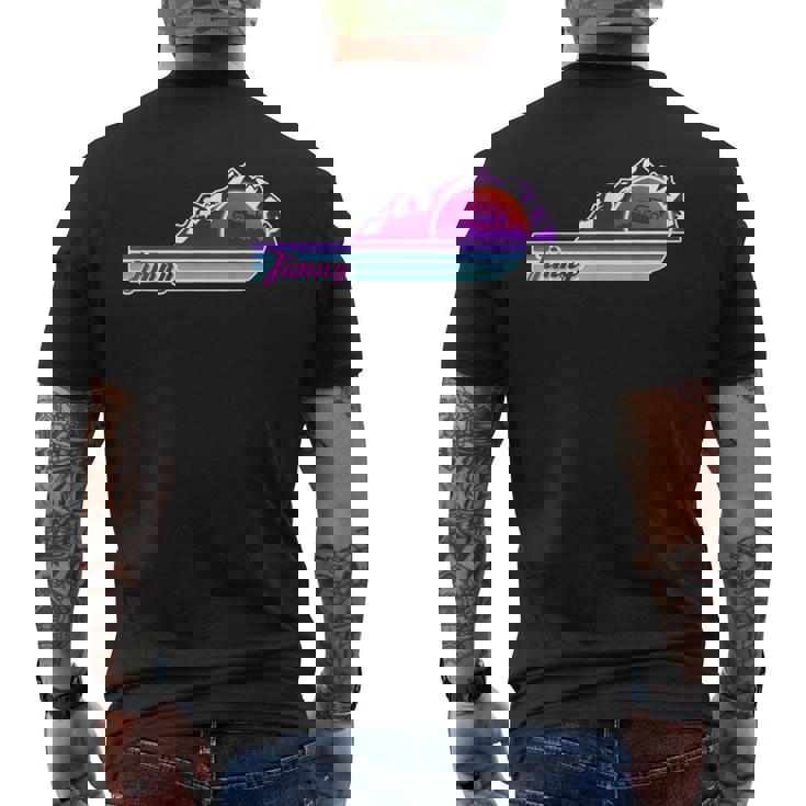 Jb74 Jb64 ジムニー ヴィンテージデザイン サーフ 80年代 オフロード 4X4 4Wd メンズTシャツ バックプリント