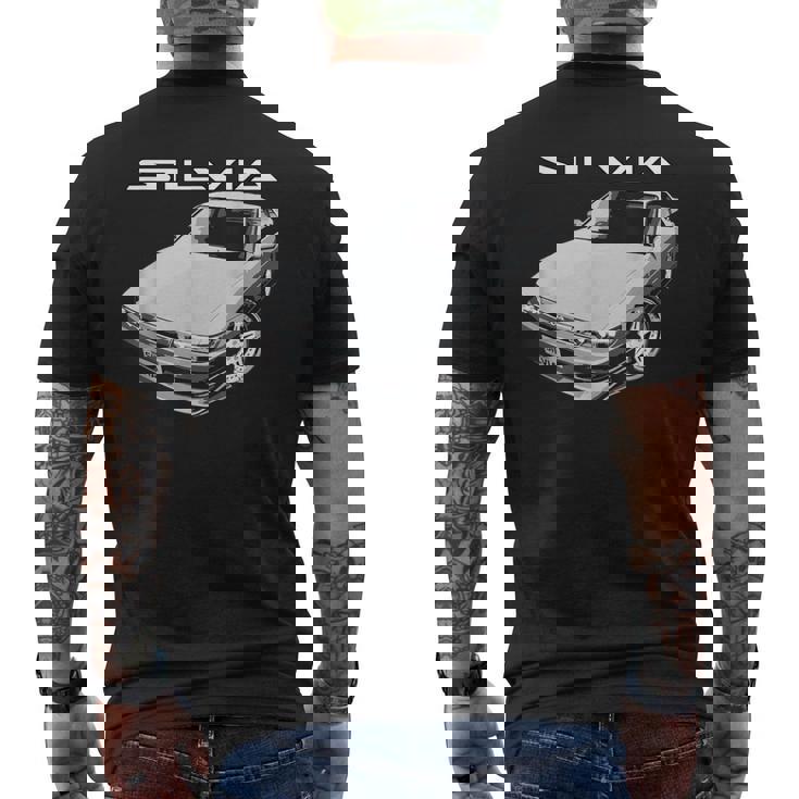 Jdm Car13 240 180 ドリフトマシン K's Aero メンズTシャツ バックプリント