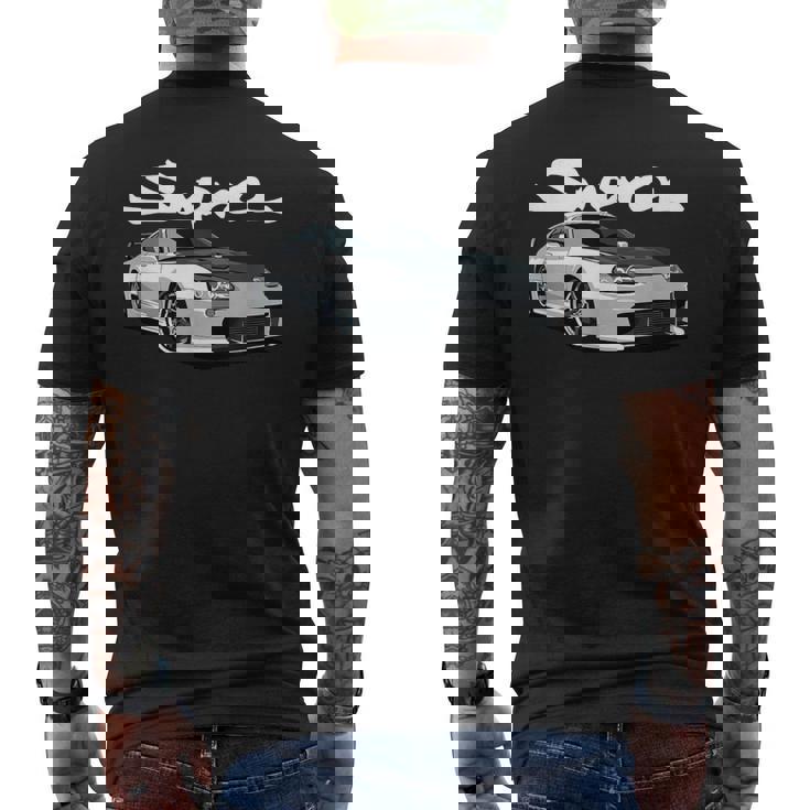Jdm Mkiv スープラ 2Jz ストリートレーシング ドラッグドリフト メンズTシャツ バックプリント