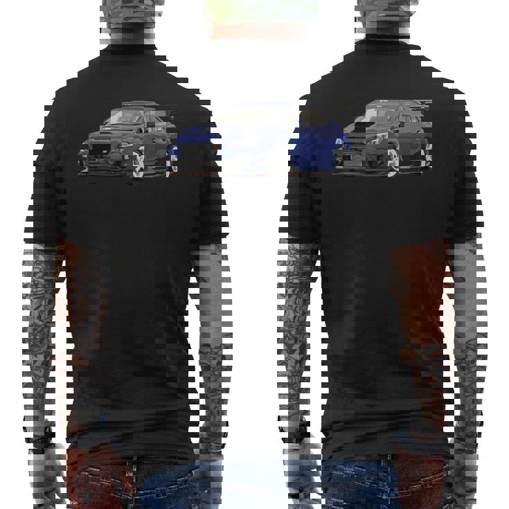 Jdm カーラリーブルーリッジ メンズTシャツ バックプリント