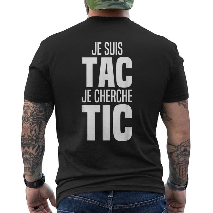 Jeuis Tac Je Cherche Tic Duo Tic Et Tac Deguisement Deux T-shirt imprimé au dos
