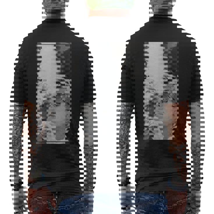 Jfk スモークとシェード メンズTシャツ バックプリント