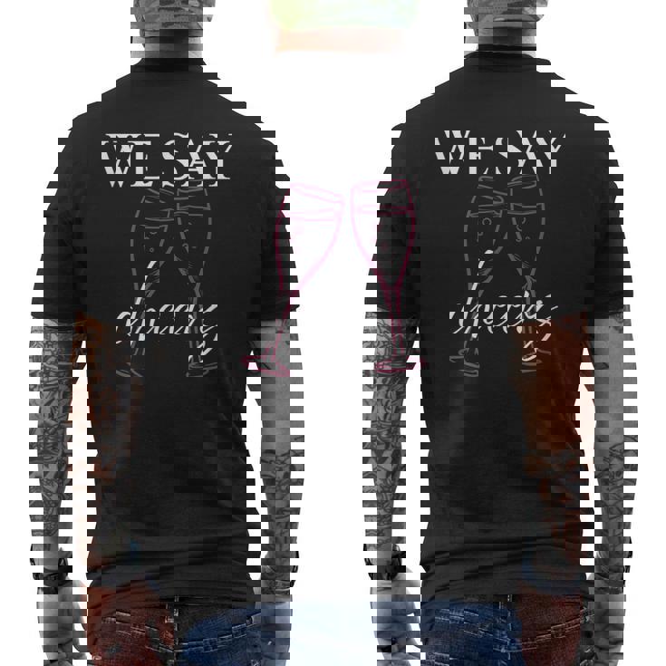 Jga Sagen Wir S T-Shirt mit Rückendruck