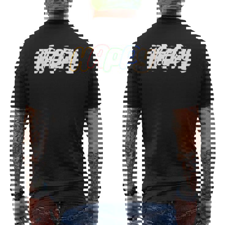 Jin Happy あなたの一日をkpop Happinessで明るく メンズTシャツ バックプリント