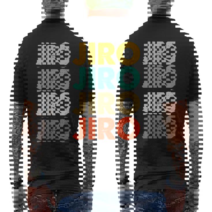 Jiro 二郎 メンズTシャツ バックプリント