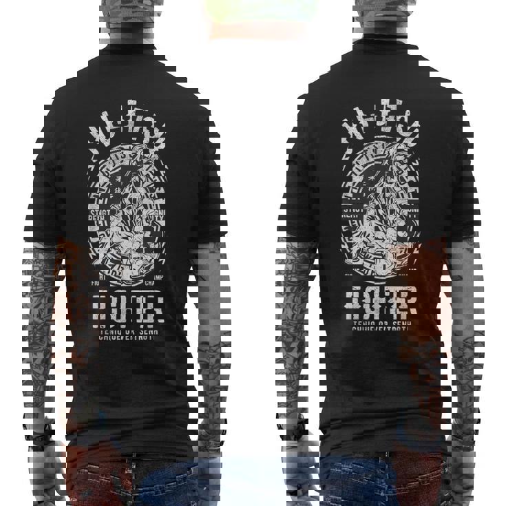 Jiu-Jitsu Wear Bjjアパレルブラジリアン柔術服 メンズTシャツ バックプリント