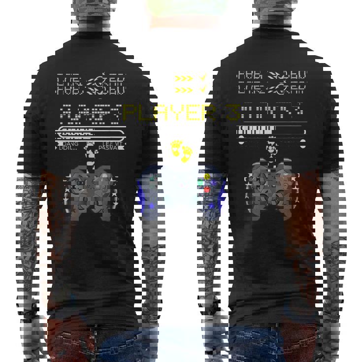 Jugadores 12 Ready Player 3 Cargando Nuevo Bebé Juegos Divertidos Camiseta Hombre Estampado Espalda