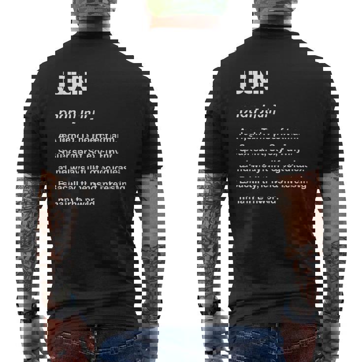 Jun 淳 メンズTシャツ バックプリント