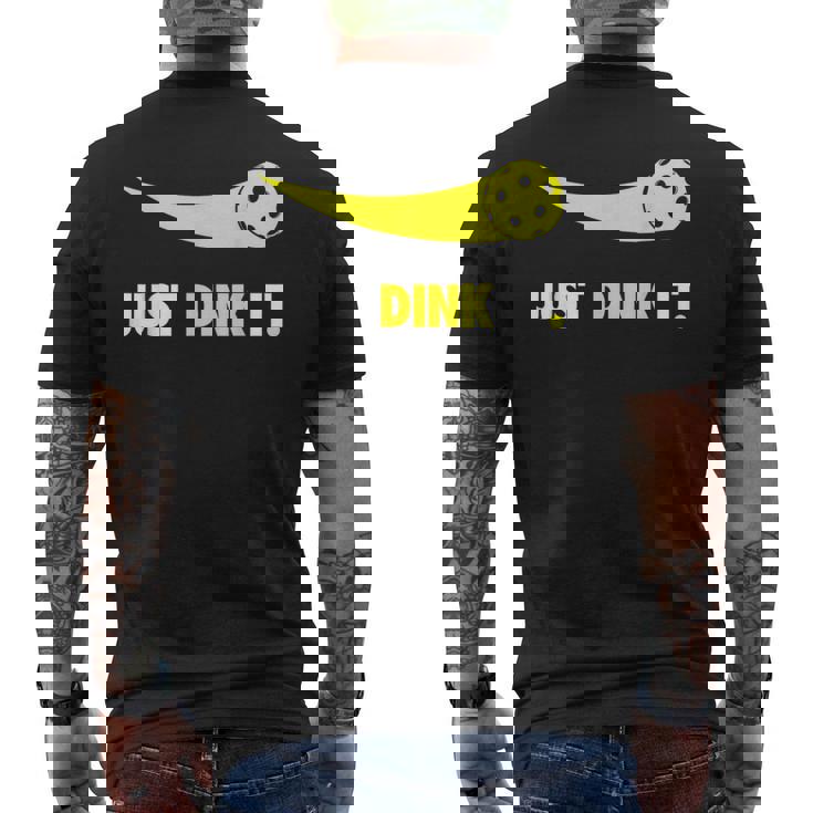 Just Dink It ピックルボールシャツ メンズ レディース キッズ メンズTシャツ バックプリント