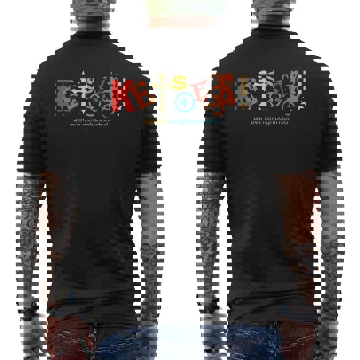 Kets4eki Devils Neighborhood レトロ アパレル メンズTシャツ バックプリント