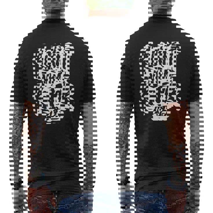 Kickin It With My Kinfolk Family Reunion 2025 Men's T-shirt Back Print