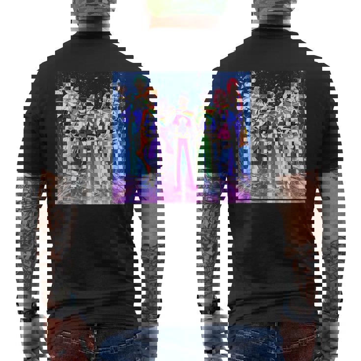 King Of Prism -Dramatic Prism1- デザインb メンズTシャツ バックプリント