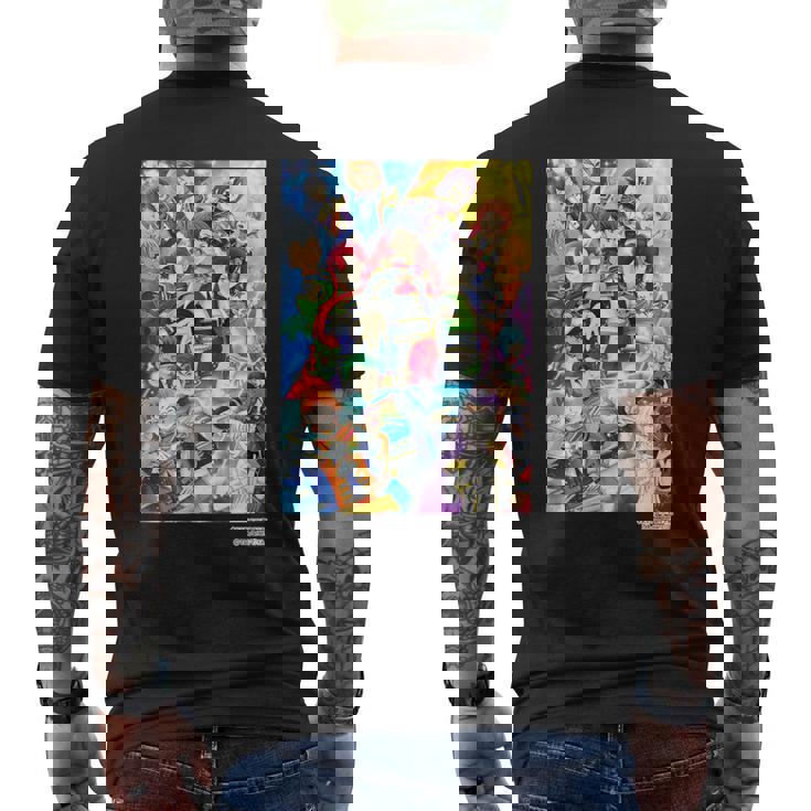 King Of Prism Alltars -プリズムショーベストテン- デザインa メンズTシャツ バックプリント