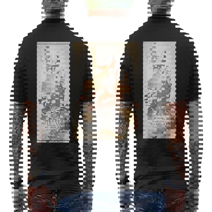 King Of Prism-Your Endless Call- デザインb メンズTシャツ バックプリント