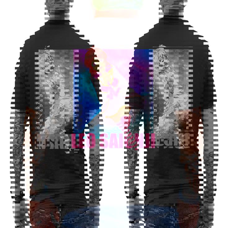 King Of Prism-Your Endless Call- キービジュアル レオ メンズTシャツ バックプリント