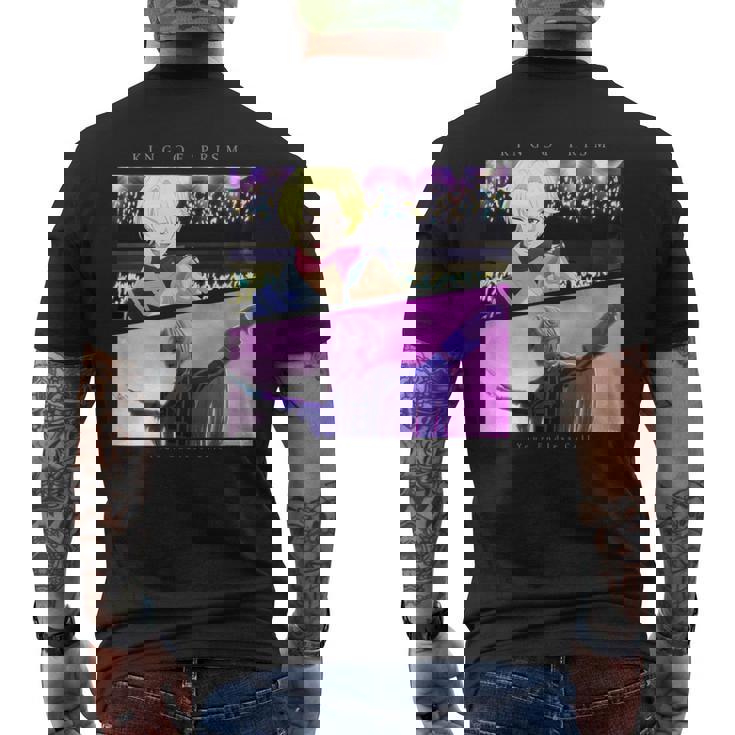 King Of Prism-Your Endless Call- 場面写聖 メンズTシャツ バックプリント