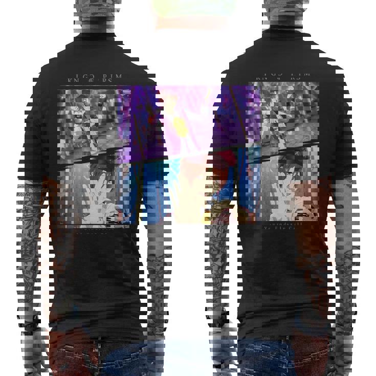 King Of Prism-Your Endless Call- 場面写山田 メンズTシャツ バックプリント