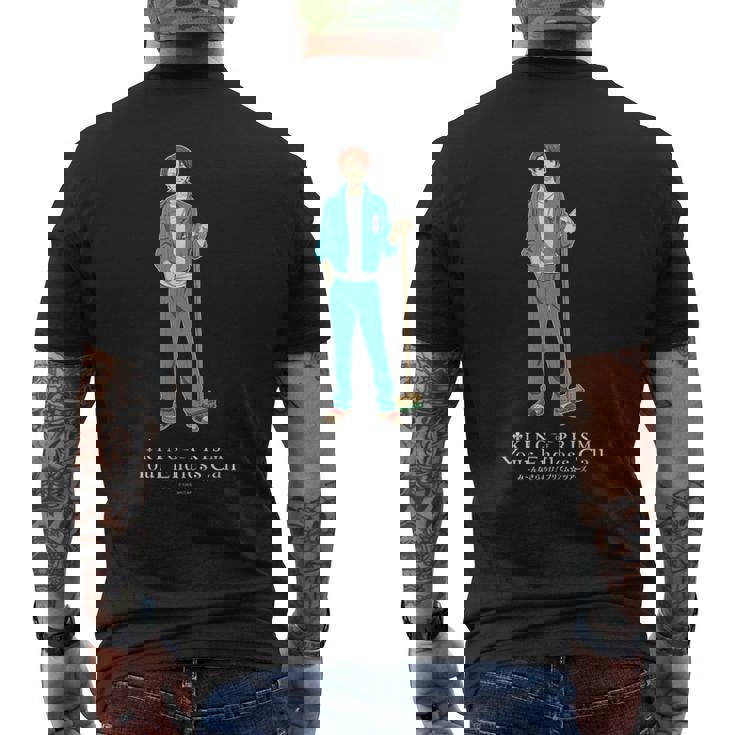 King Of Prism-Your Endless Call- 山田全身 メンズTシャツ バックプリント