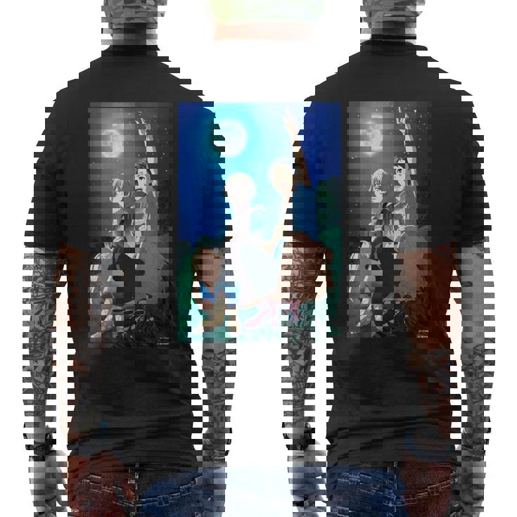 King Of Prism シン＆ルヰbirthday デザインf メンズTシャツ バックプリント