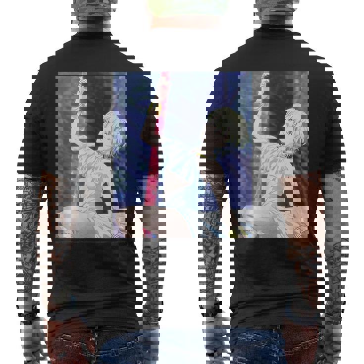 King Of Prism シン＆ルヰbirthday デザインl メンズTシャツ バックプリント