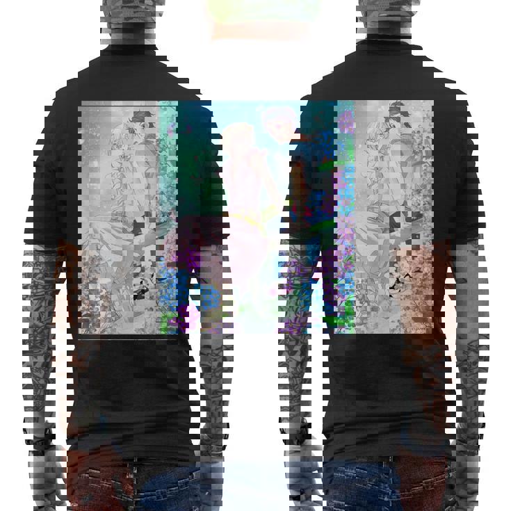 King Of Prism シン＆ルヰbirthday デザインm メンズTシャツ バックプリント